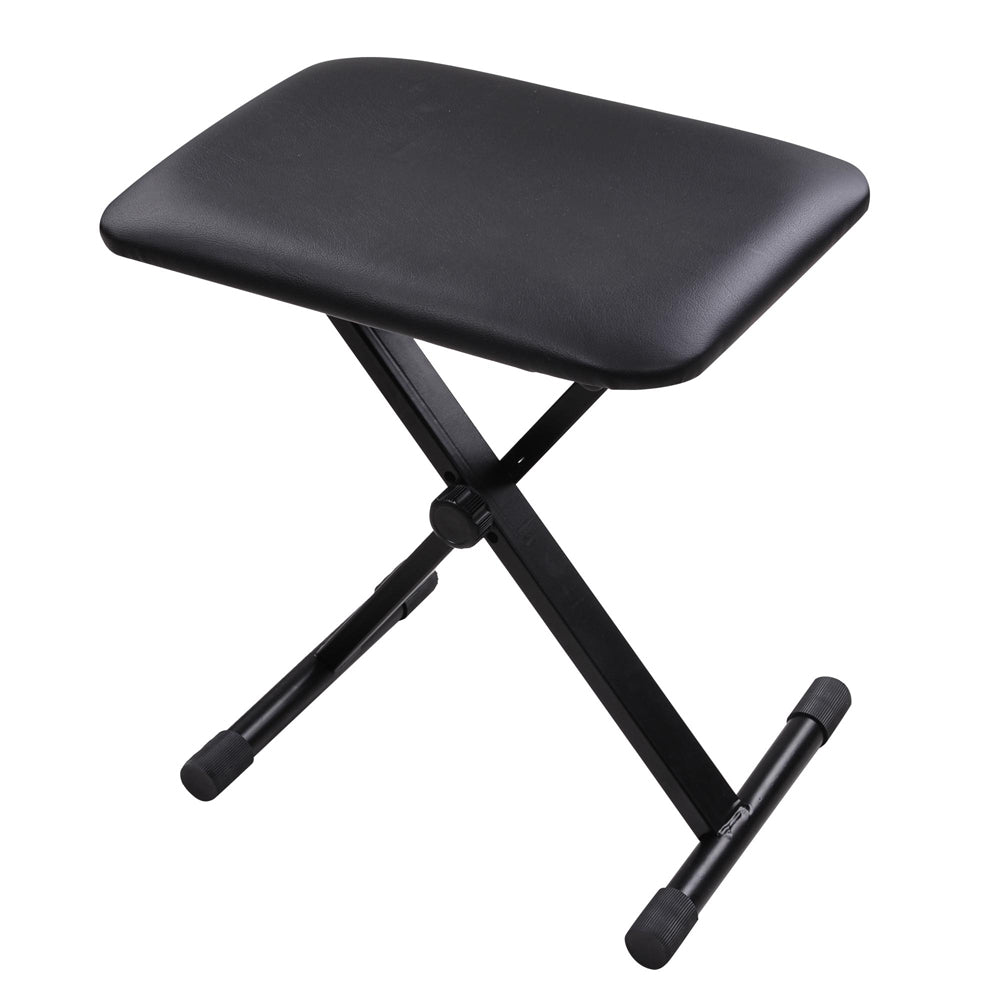 Yescom Keyboard Bench Piano Padded Stool 3-Position Height Adjustable