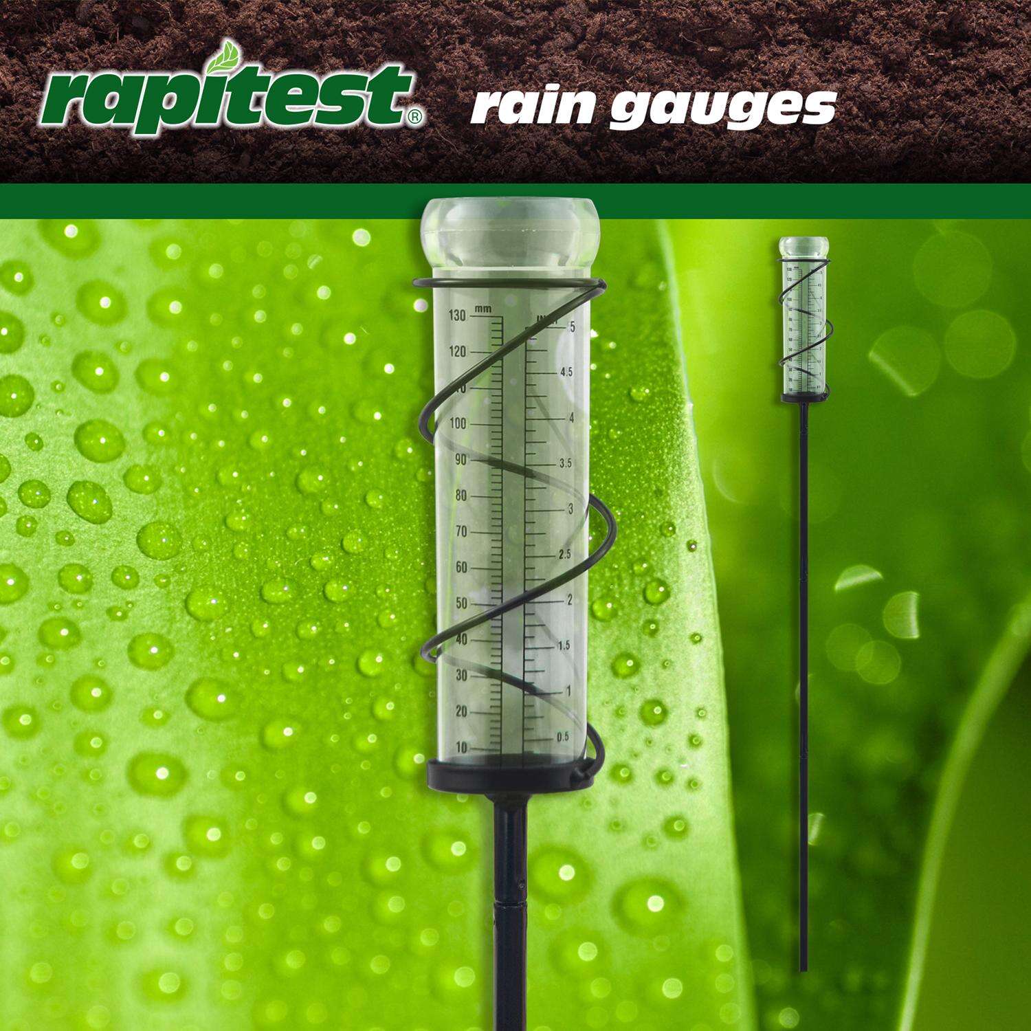 Luster Leaf Decorative Rain Gauge Stake 2 in. W X 5 in. L