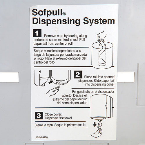 Georgia Pacific Sofpull Center Pull Regular Capacity Paper Towel Dispenser | 9 1