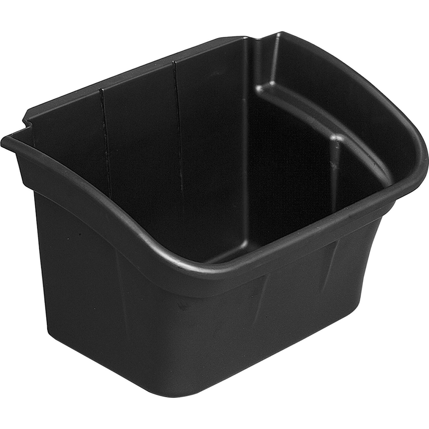 Utility Cart 4-gallon Bin by Rubbermaid Commercial Products RCP335488BLACT