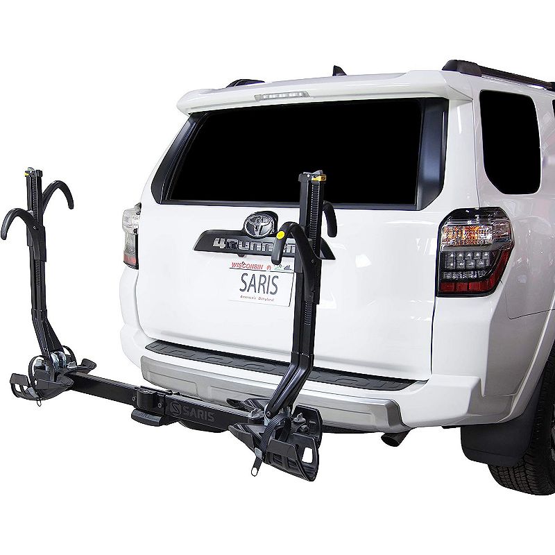 Saris SuperClamp EX Hitch Bike Rack， Bike Rack for Car， 2 Bikes