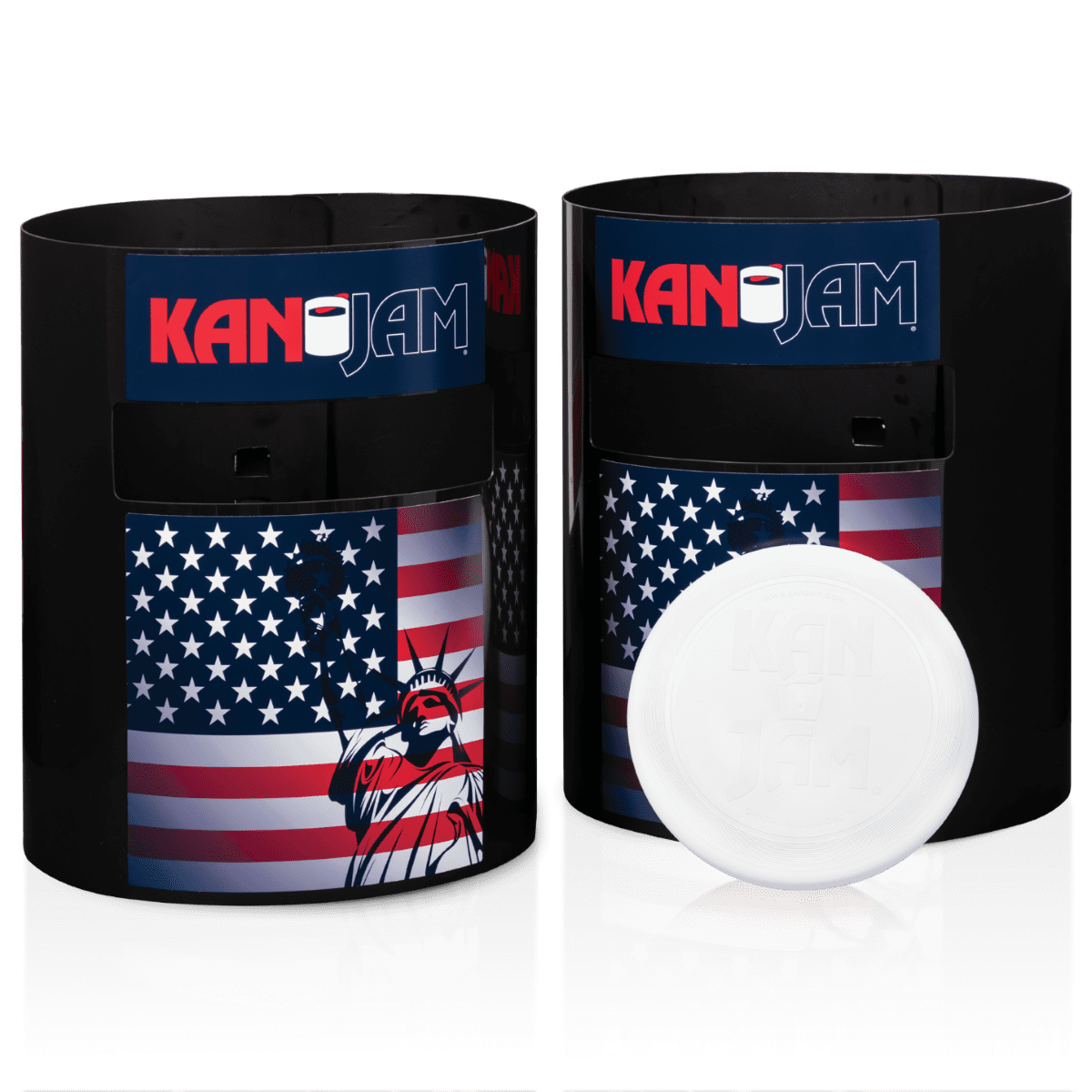 Kan Jam USA Edition Disc Toss Game for The Backyard, Beach, Park, Tailgates, Outdoors