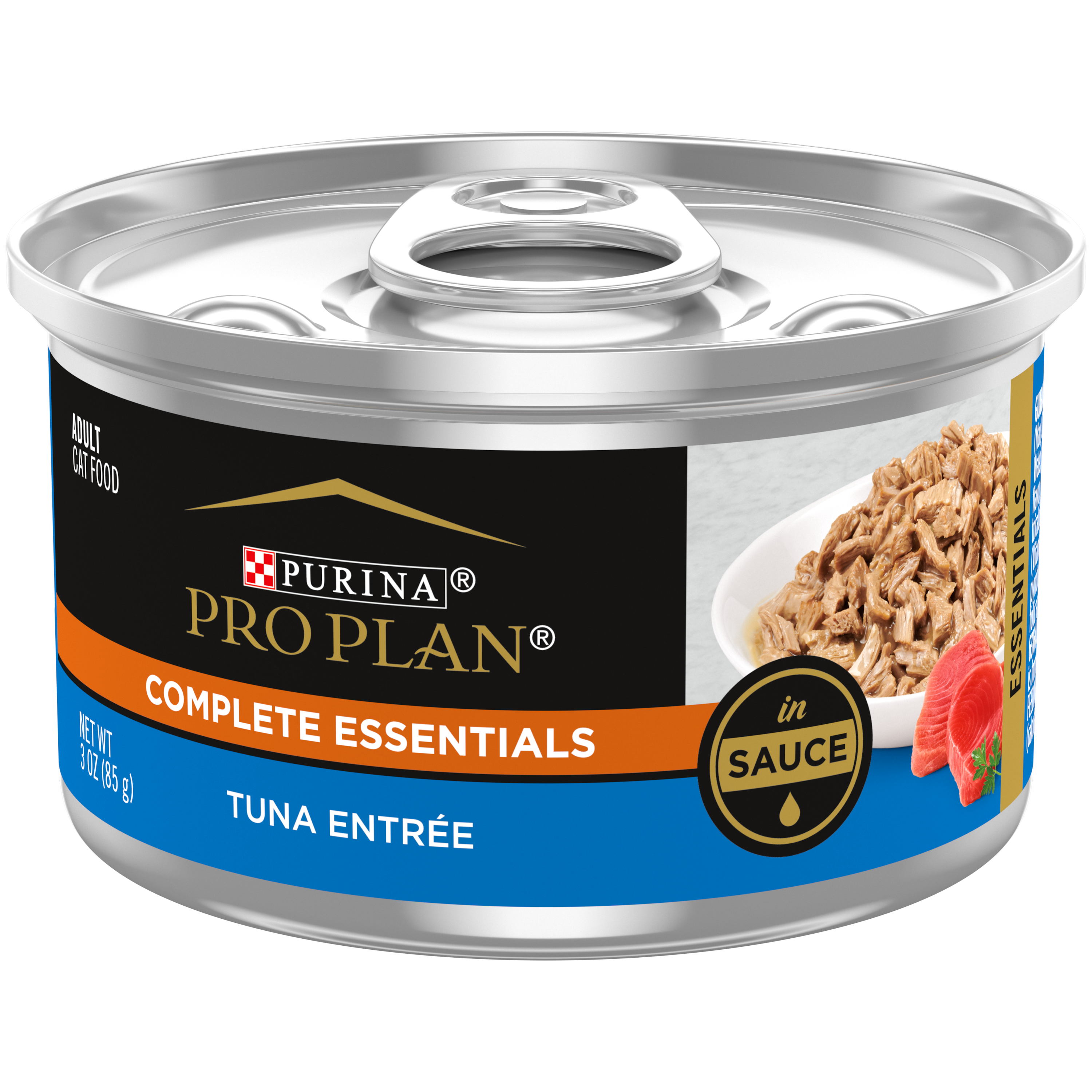 Purina Pro Plan Complete Essentials Tuna Entree In Sauce Canned Cat Fo