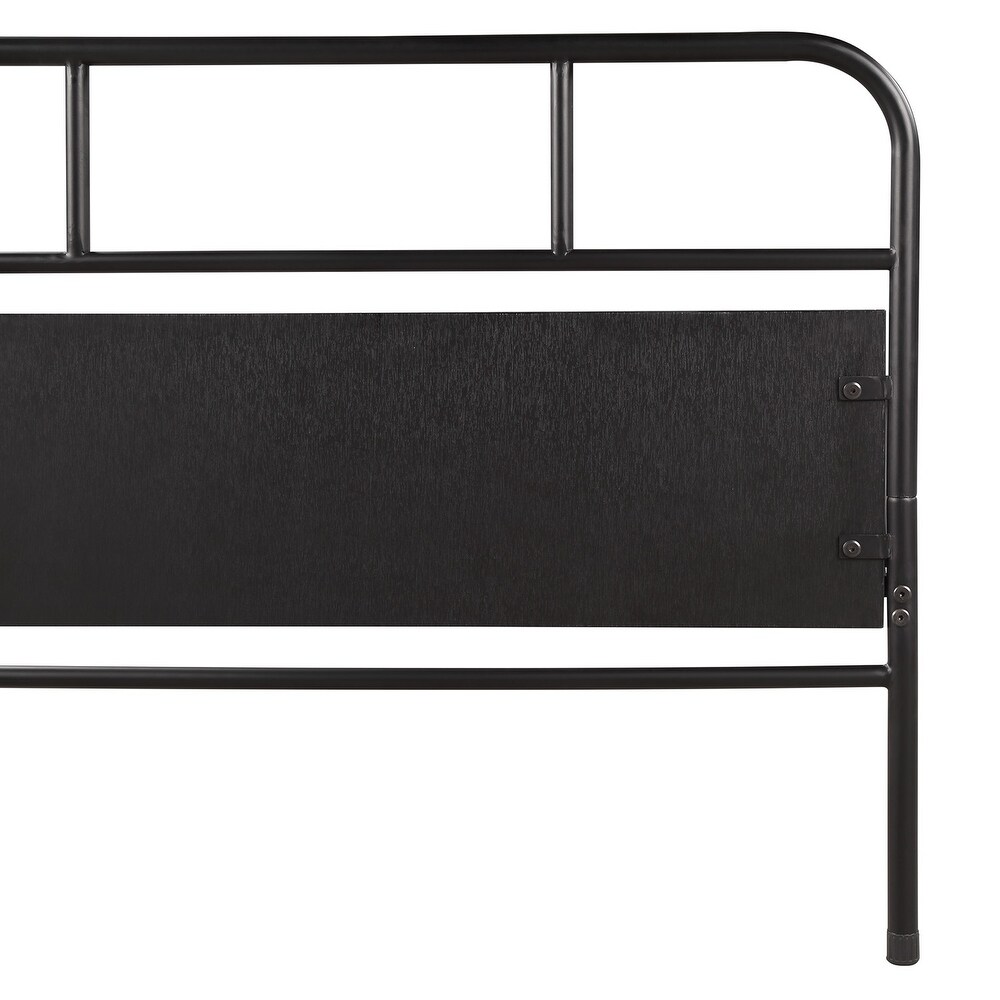 Metal Daybed Platform Bed Frame with Trundle