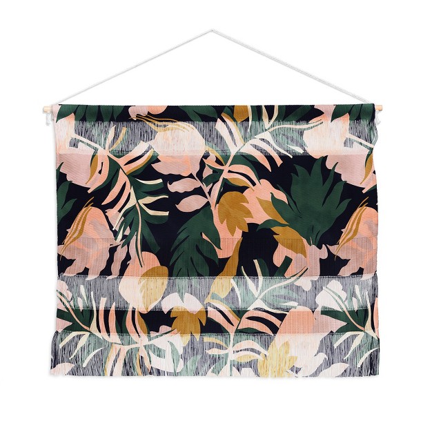 Marta Barragan Camarasa Abstract Nature Tropical 34 Landscape Fiber Wall Hanging Society6