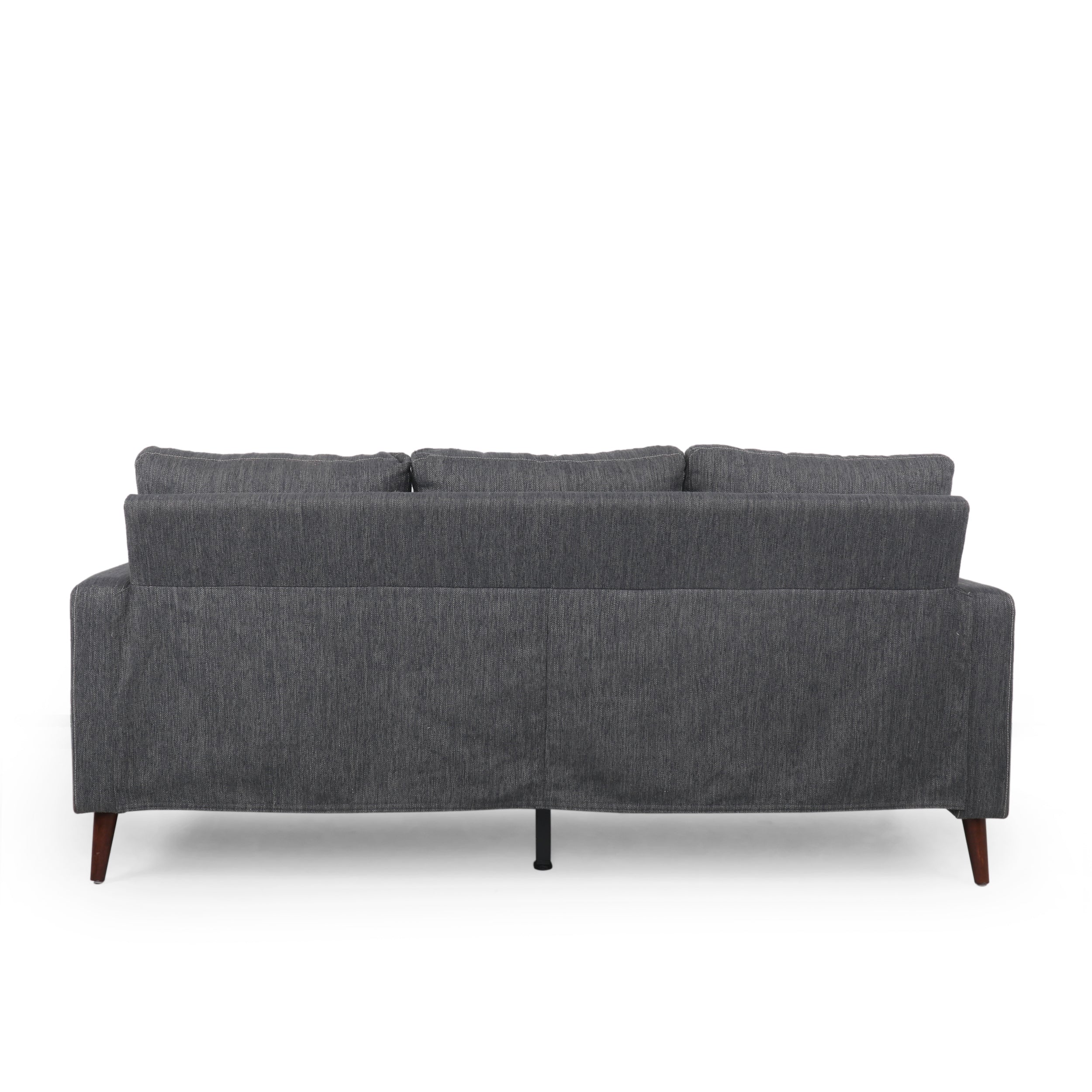 Elleah Contemporary 3 Seater Fabric Sofa