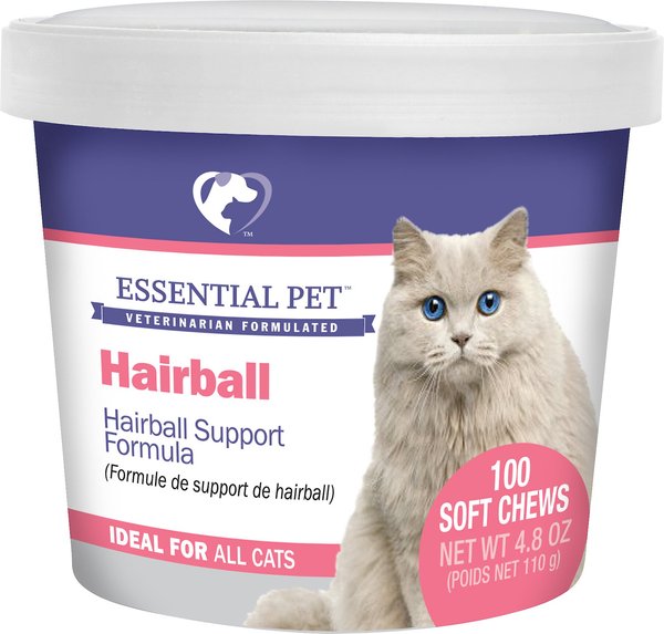 21st Century Essential Pet Hairball Support Soft Chews Supplement for Cats