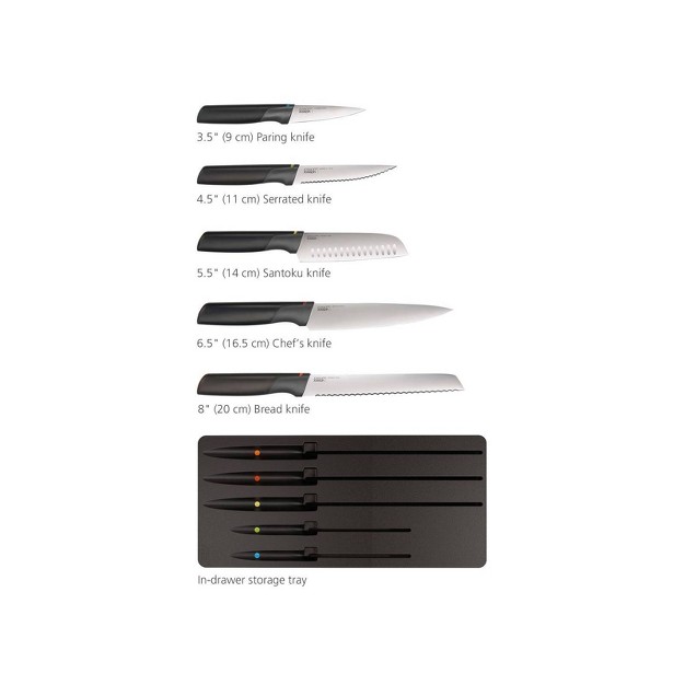 Joseph Joseph Elevate Knives Store 5pc Knife Set