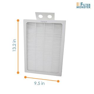 FILTER-MONSTER Replacement Filter Compatible with Blueair 500600 Series Particle Filter 3 Pack BA500600FM1