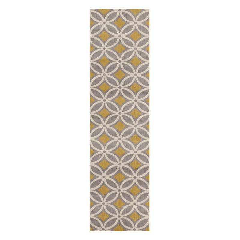 World Rug Gallery Newport Contemporary Trellis Chain Area Rug