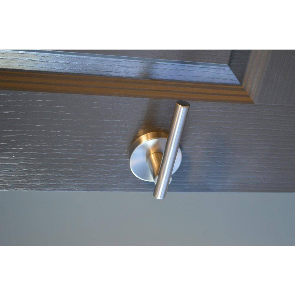 DELANEY HARDWARE Contemporary Collection Cira Satin Nickel Dummy Door Lever 350551