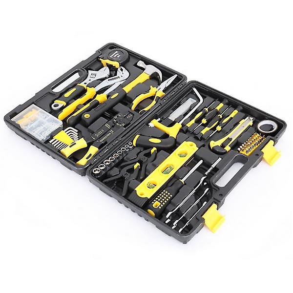 218pcs Iron Household Tool Set Black 06764