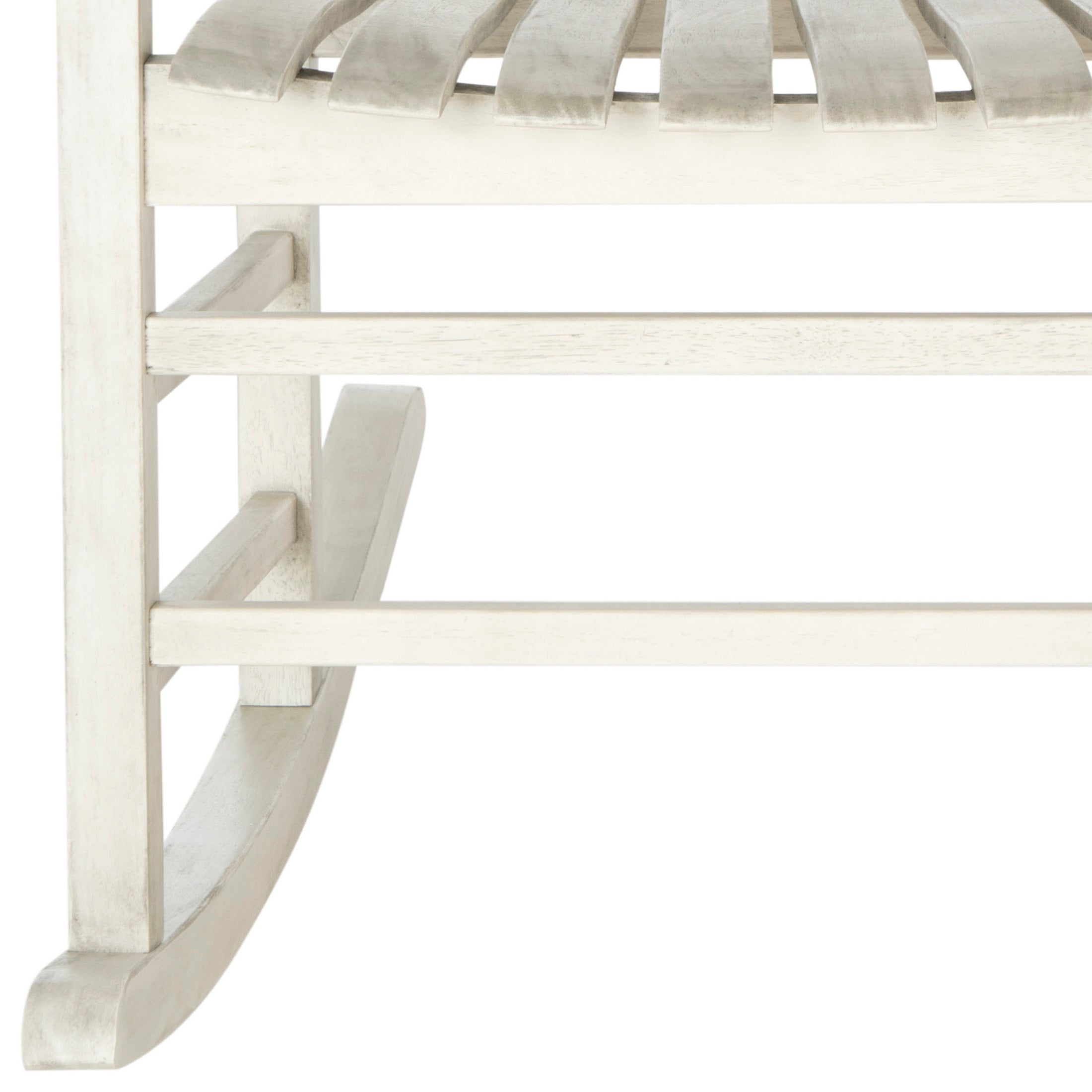 SAFAVIEH Outdoor Collection Shasta Rocking Chair White Wash