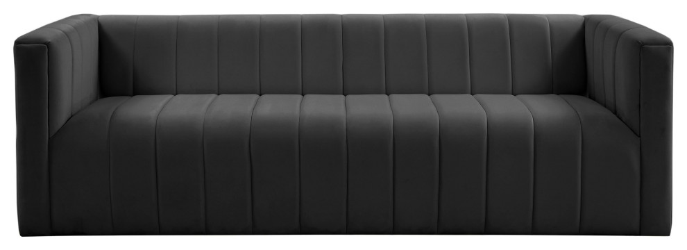 Norah Velvet Sofa   Transitional   Sofas   by TOV Furniture  Houzz