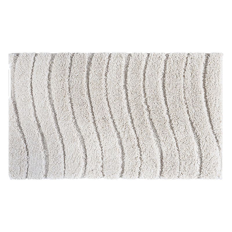 KHL Rugs Waveland Contemporary Striped Shag Rug