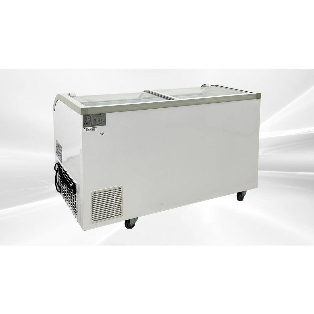 Cooler Depot 56 in. W 11.15 cu.ft. Commercial Manual Defrost Chest Freezer in White DXXWD-500Y