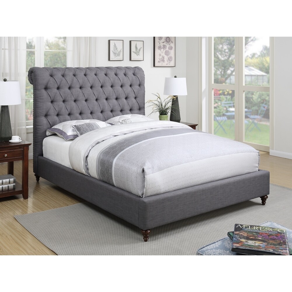 Clemence Transitional Upholstered Bed