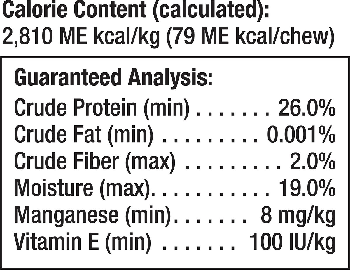 SmartBones Triple Flavor Dumbbells Chicken Dog Treats， 10 count