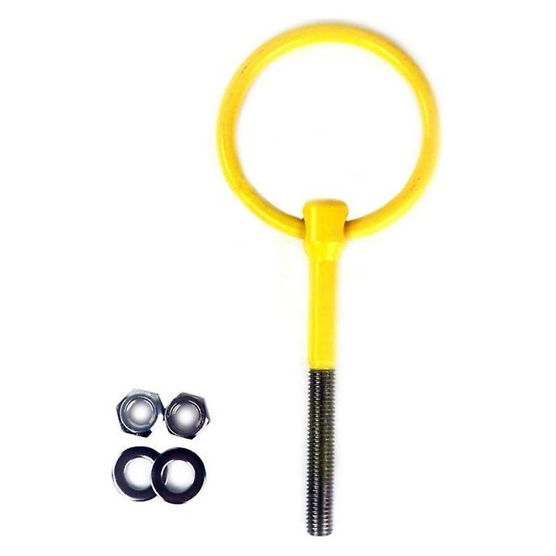 Towing hooks OMP M12 80mm Yellow