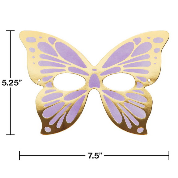 Creative Converting 355776 Golden Butterfly Paper ...