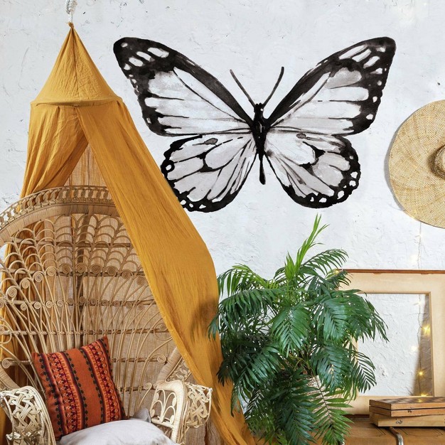 Butterfly Peel And Stick Giant Wall Decal Roommates