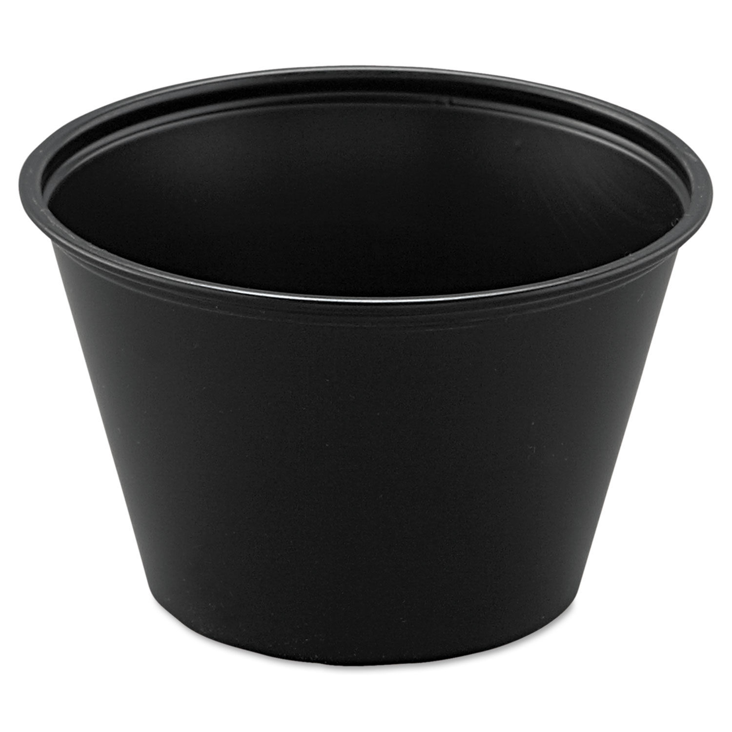 Polystyrene Portion Cups by Dartandreg; DCCP400BLK