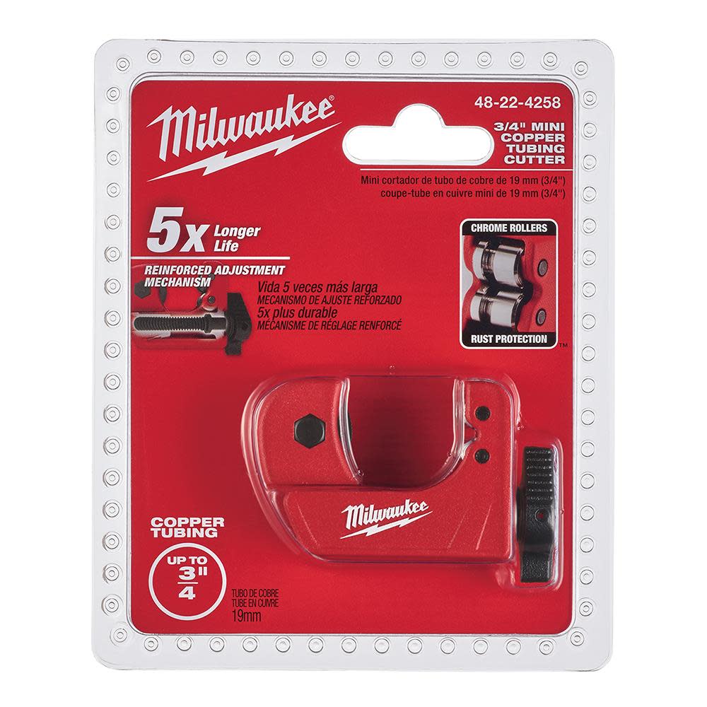 Milwaukee 3/4 in. Mini Copper Tubing Cutter 48-22-4258 from Milwaukee