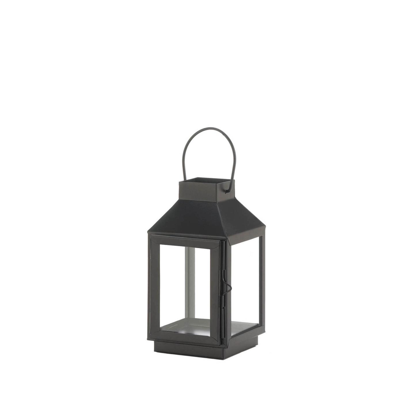 MINI SQUARE TOP BLACK LANTERN