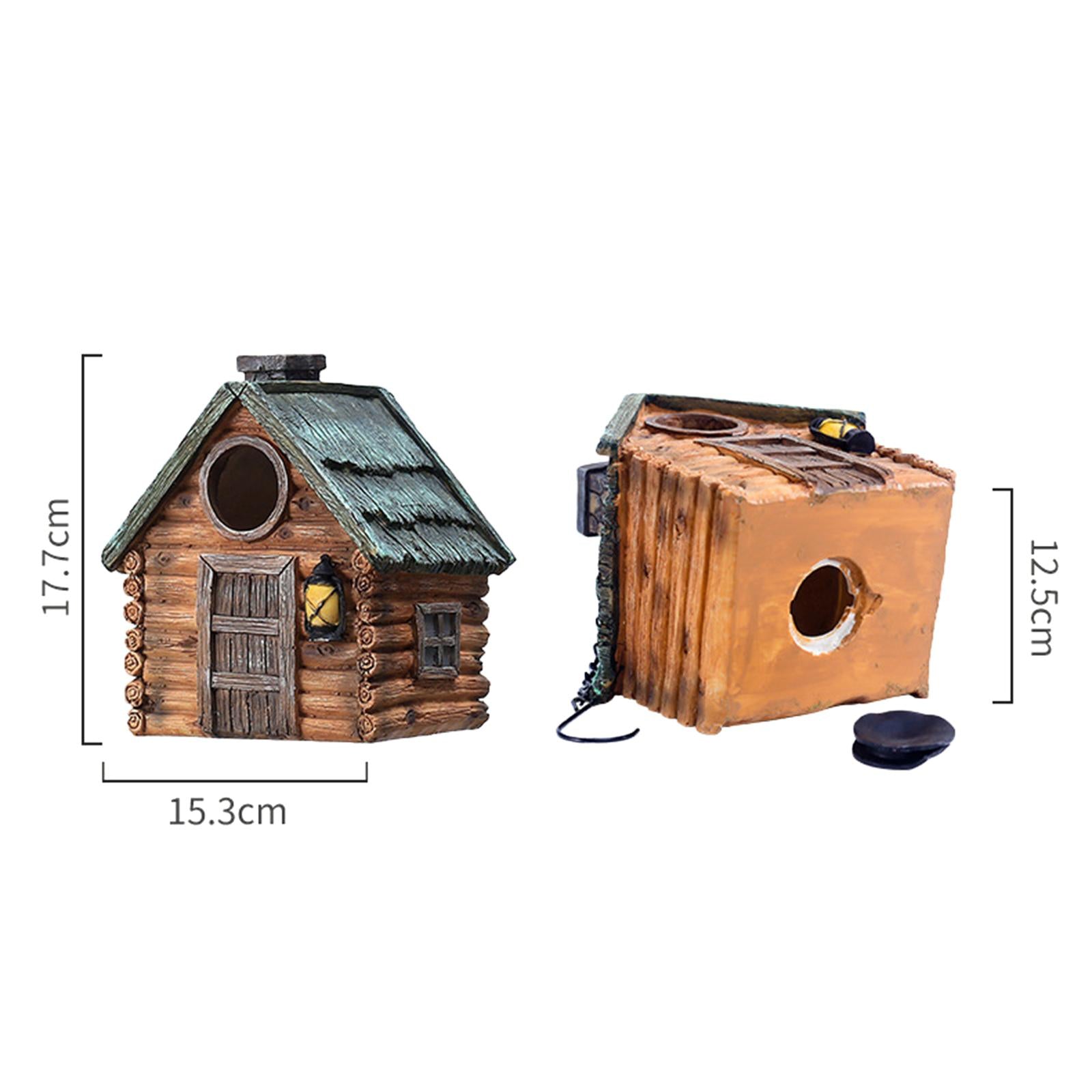 Hanging Birdhouses Shelter for Cardinal Bluebird for Home Courtyard Outdoor