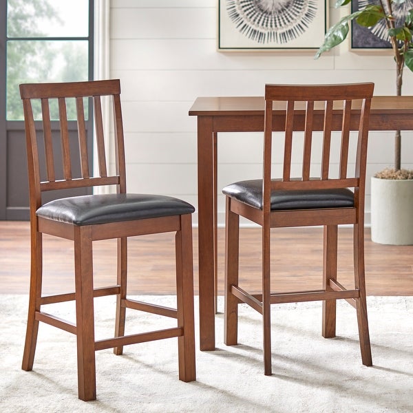 Simple Living Claudette Counter Height Stool (Set of 2)