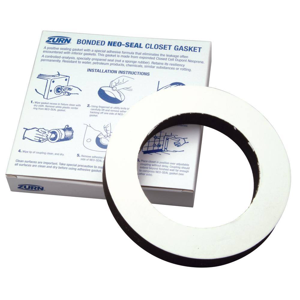 Zurn Bonded Neo-Seal Closet Gasket Kit 4 in. Z1200-NEOSEAL-GSKT-4