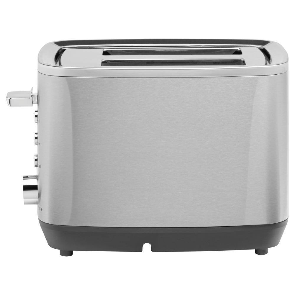 GE 2-Slice Stainless Steel Wide Slot Toaster with 7 Shade Settings G9TMA2SSPSS