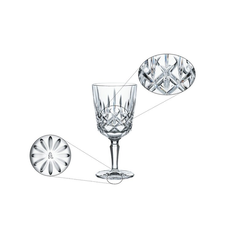 Nachtmann Noblesse Crystal Cocktail Glass Set of 4   12.5 oz.