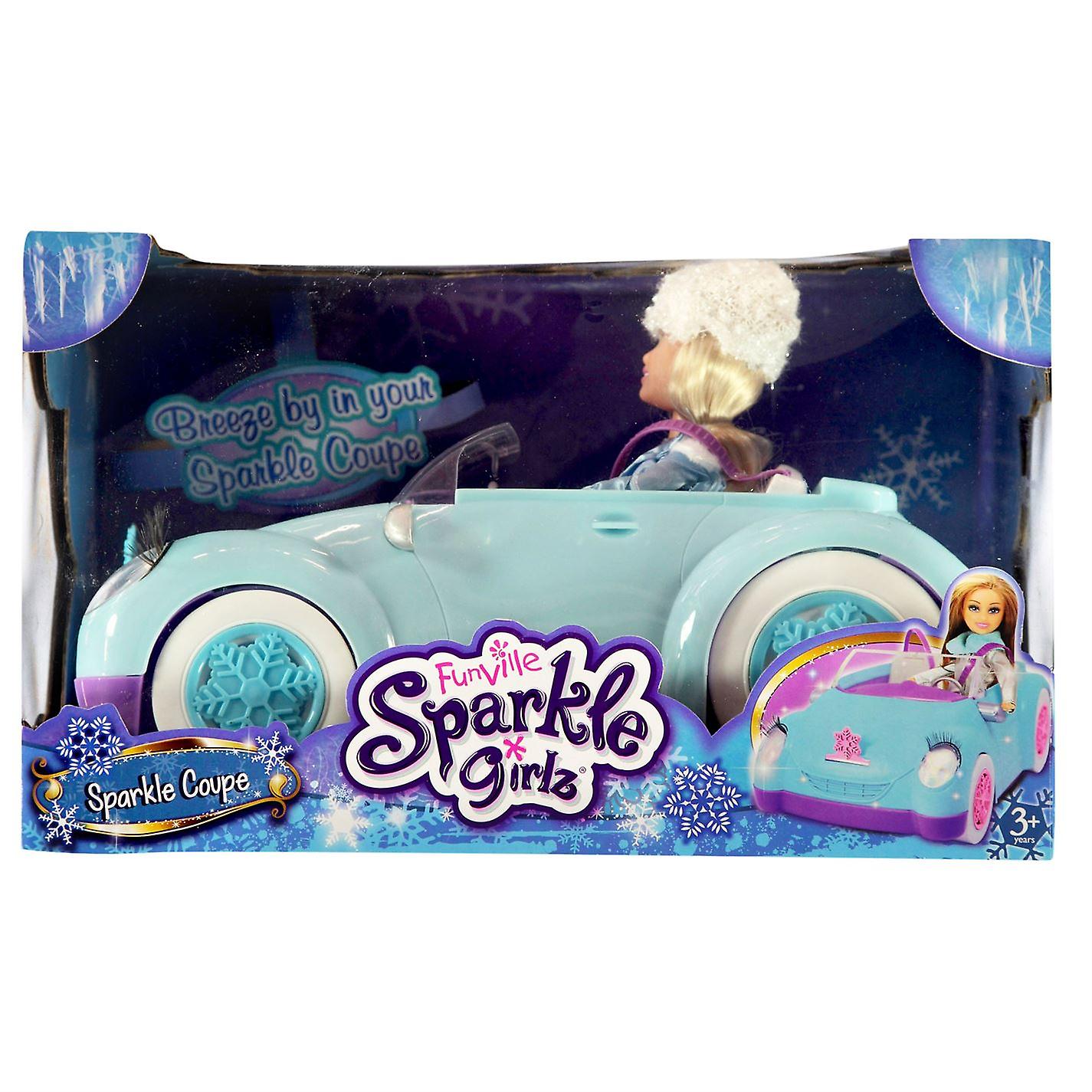 Sparkle Girls Womens Doll And Car