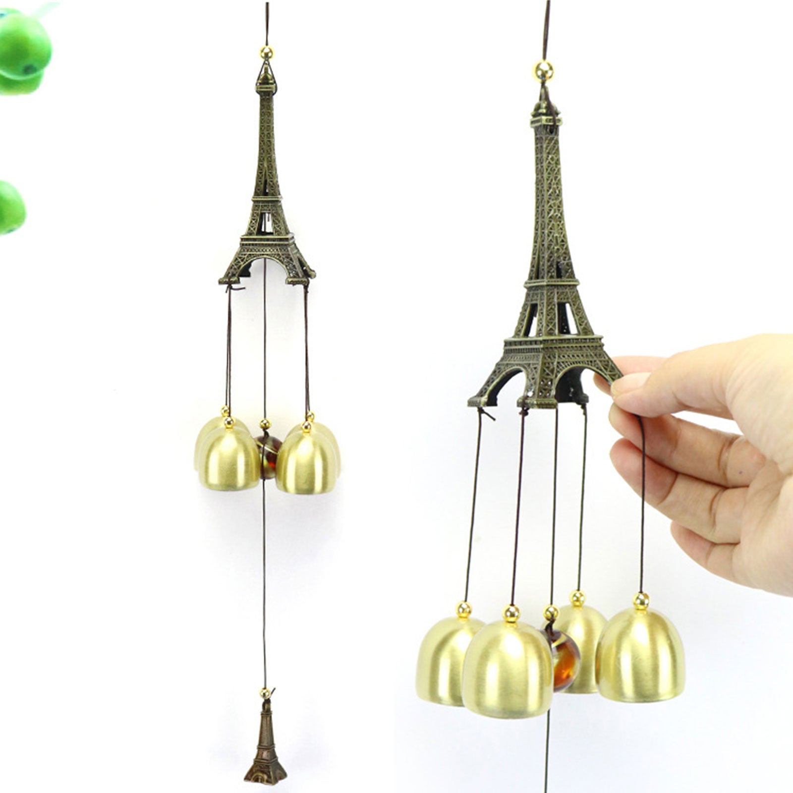 Bell Tower Wind Chimes Outdoor Decorations， Garden Backyard Hanging Decor