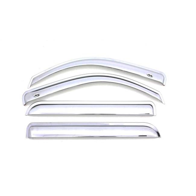 VENTVISOR CHROME 4PC