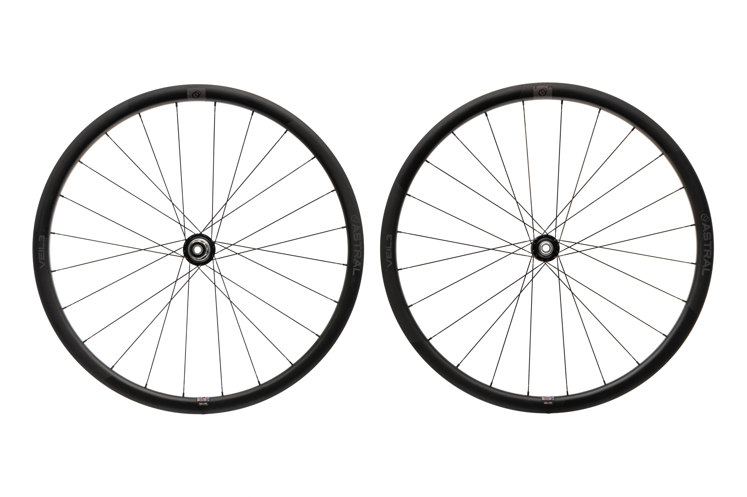 Astral Veil3 Carbon Tubeless 700c Wheelset