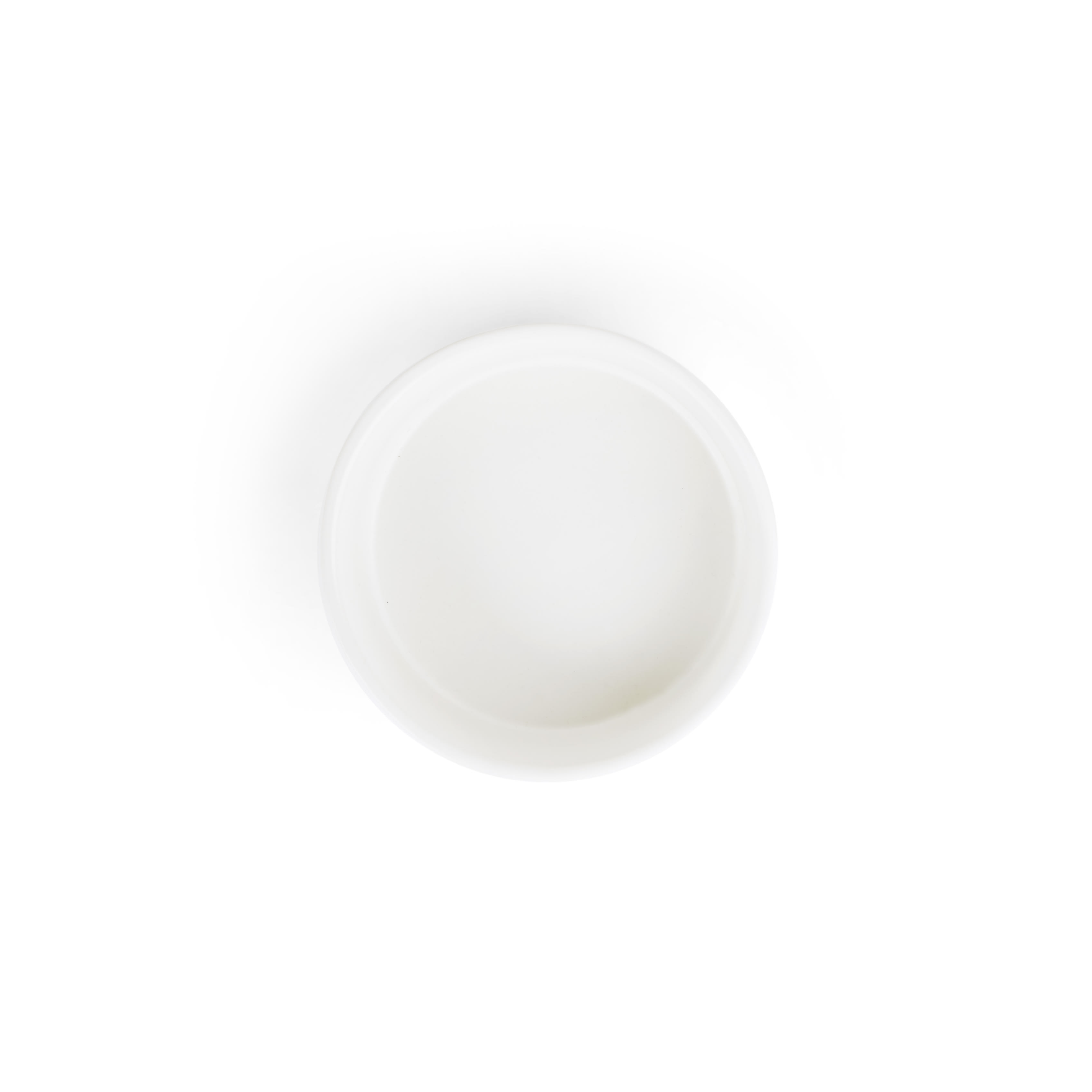 EveryYay Dining In Ivory Ceramic Wave Dog Bowl， 1.2 Cups