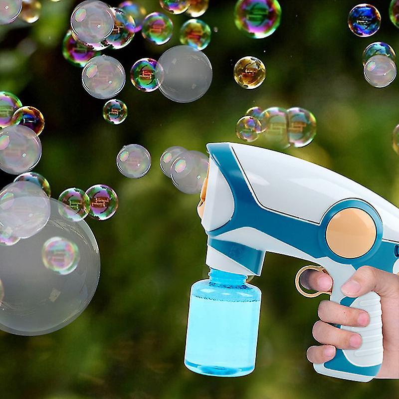 Smoke Bubble Machine Bubble Blower Healthy Smoke Bubble Toy For Kids Children