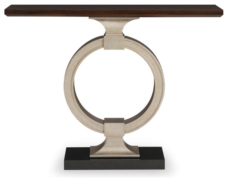 Ambella Home Collection Oculus Console Table   Transitional   Console Tables   by GreatFurnitureDeal  Houzz