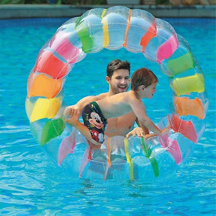 Color Inflatable Roller Toy Grass Water Roller Children Crawling Roller Parent-child Interactive Roller Toy