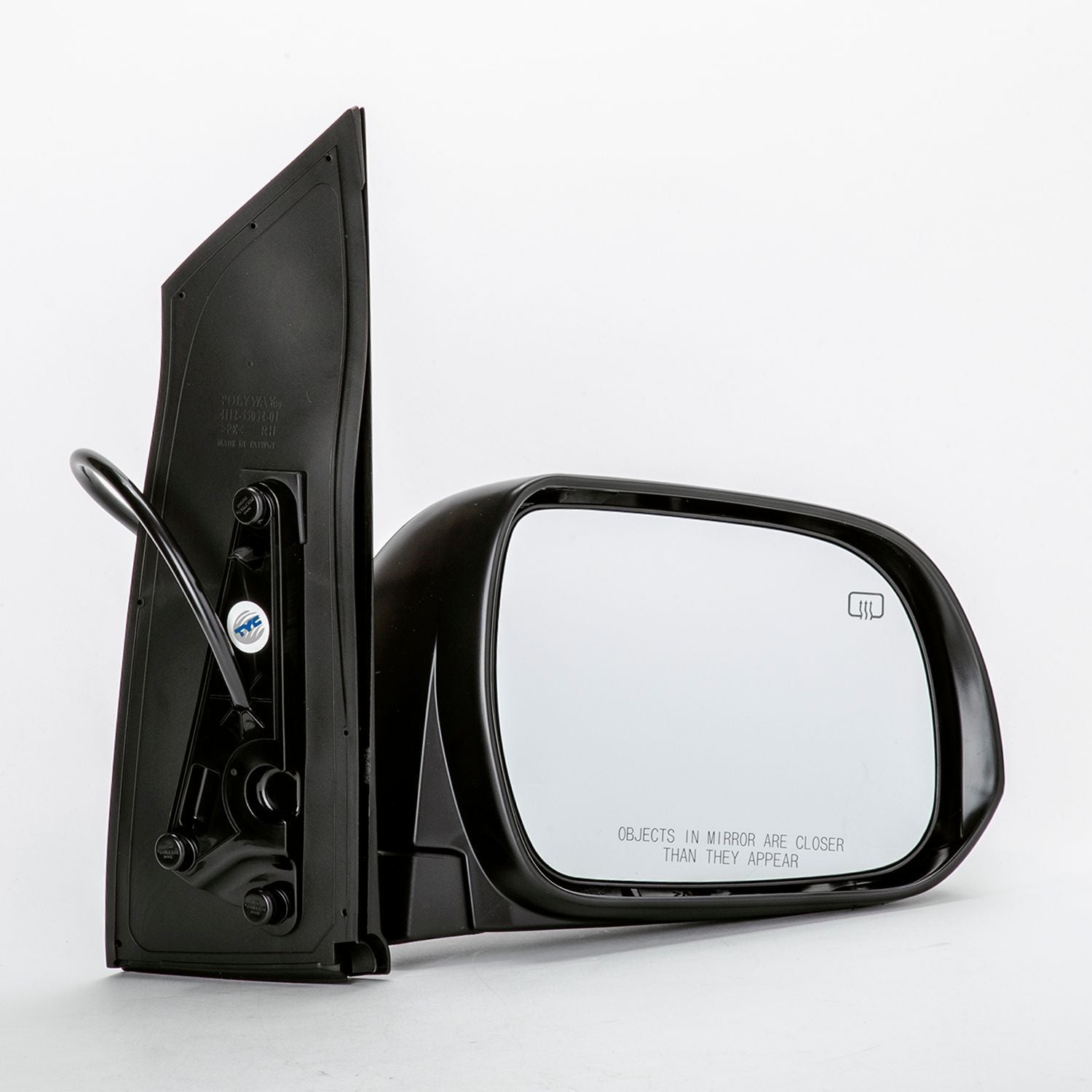 TYC 5350241 PASSENGER SIDE POWER HEATED MIRROR 2011-2012 for Toyota SIENNA Fits 2011 Toyota Sienna