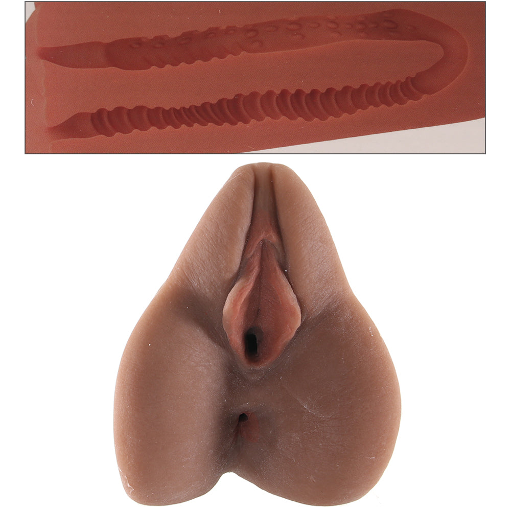 PDX Plus Pick Your Pleasure Stroker in Brown