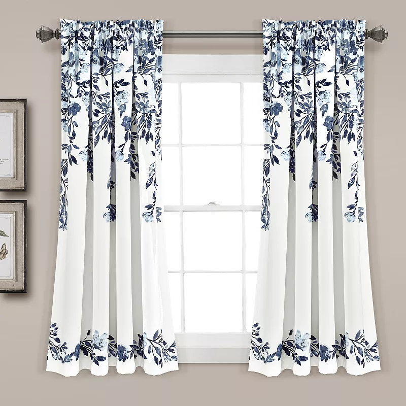 Lush Decor Tanisha Room Darkening Window Curtains Set