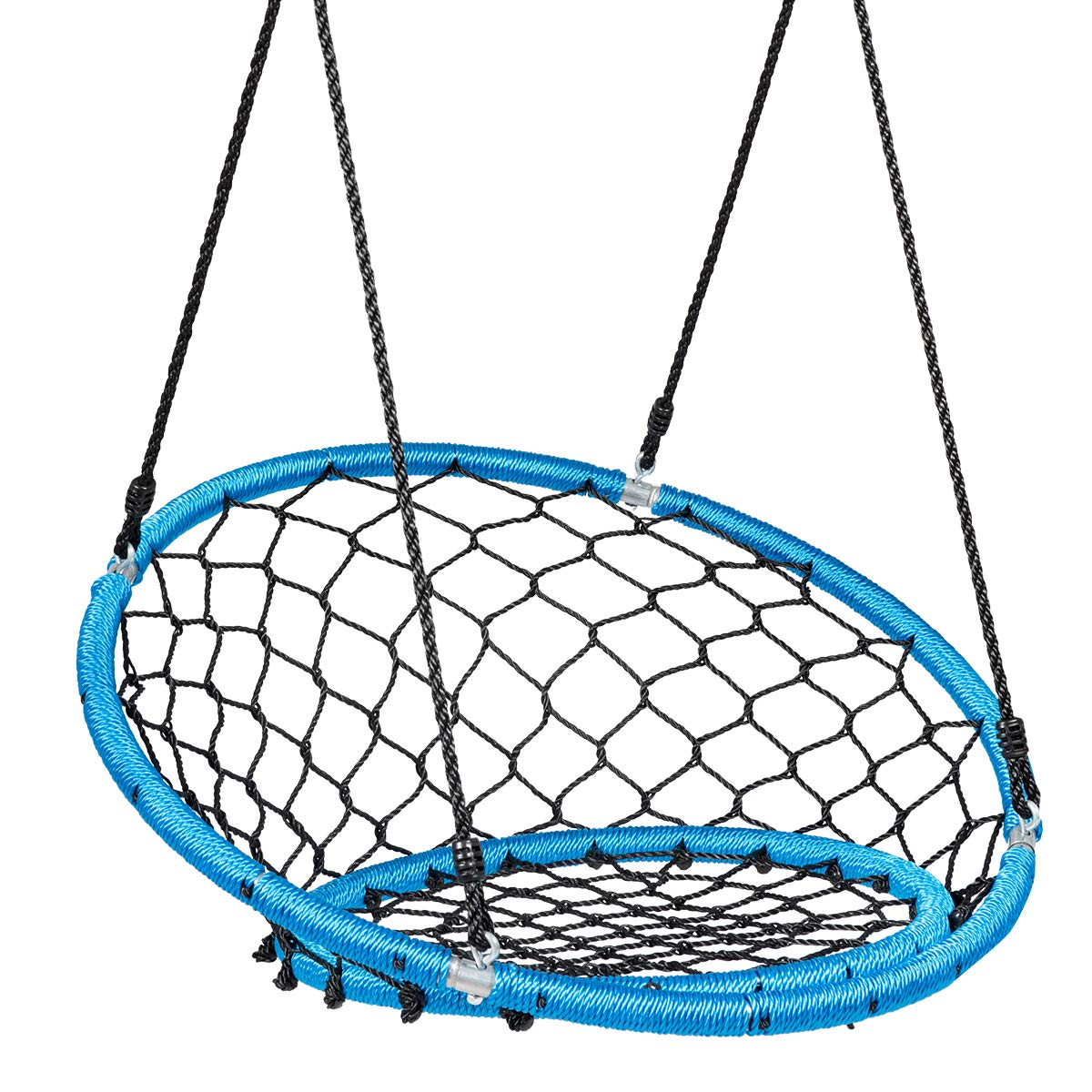 Web Chair Swing, Kids Tree Swing Set Net Hanging Swing Chair