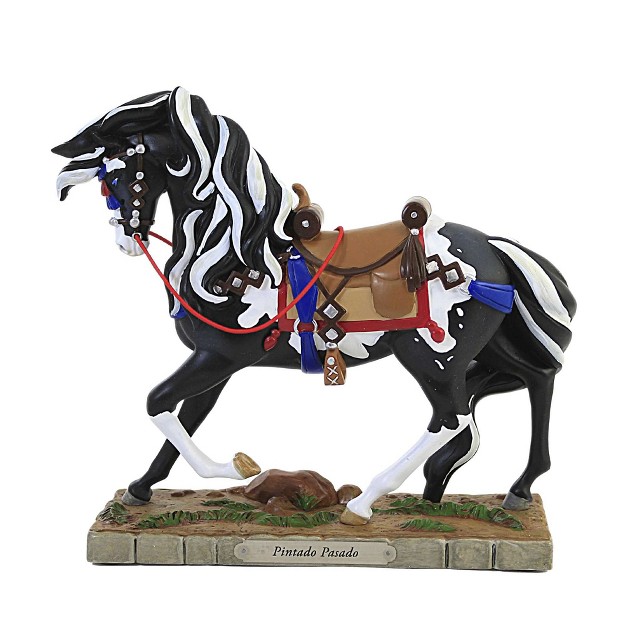 Trail Of Painted Ponies Pintado Pasado One Figurine 7 25 Inches Kelly Kurta Limited Edition 6009904le Polyresin Black