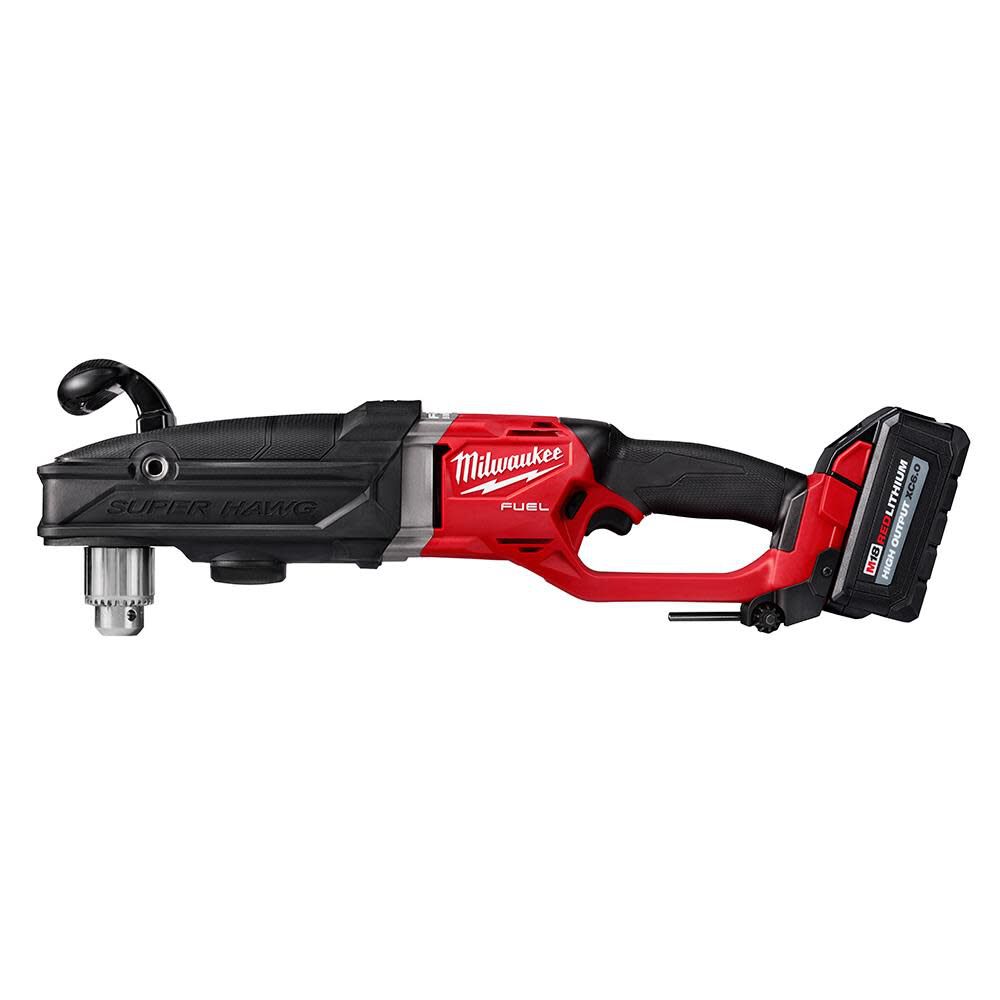 Milwaukee M18 FUEL Super Hawg 1/2 in. Right Angle Drill Kit 2809-22 from Milwaukee