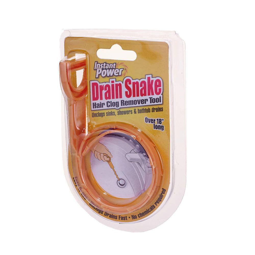 Instant Power Drain Snake Hair Clog Remover Tool 2301