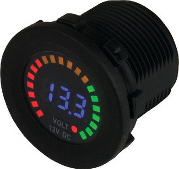 Sea Dog 4216171 Cobra Rainbow Display Digital Volt...