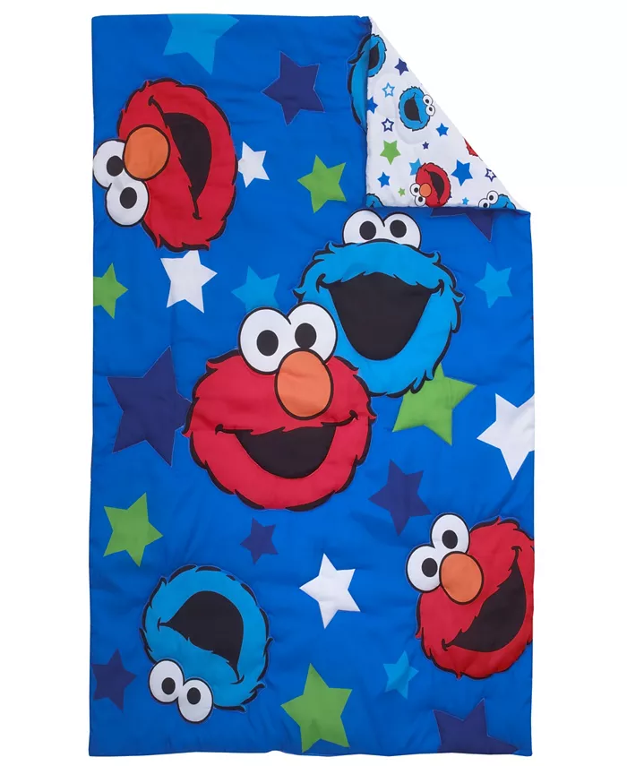 NoJo Sesame Street 4-Piece Toddler Bedding Set